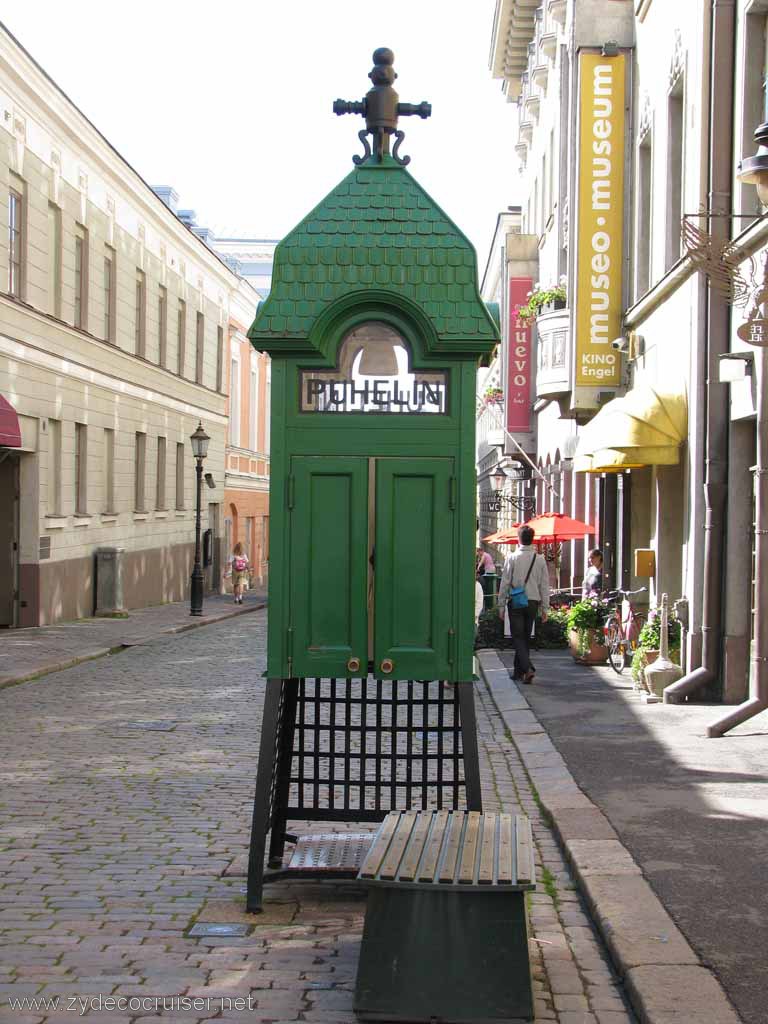 039: Carnival Splendor, Helsinki, Telephone Booth