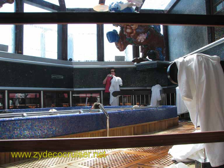 014: Carnival Splendor, 3 Day, Sea Day, Cloud 9 Spa, Thalassotherapy Pool