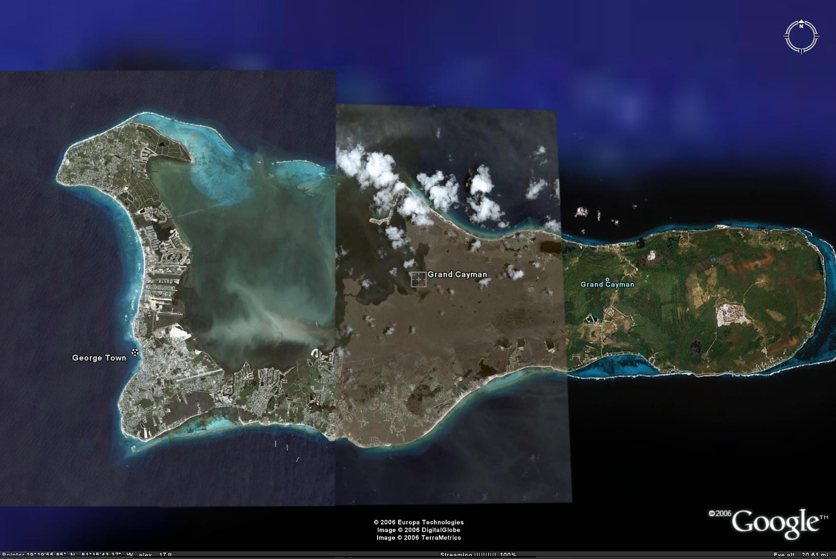 Google Maps - Grand Cayman