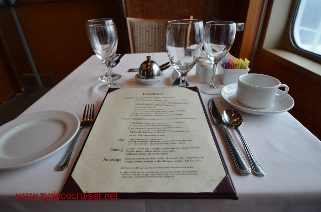 001: Carnival Magic, BC5, John Heald's Bloggers Cruise 5, Sea Day 2, MDR Breakfast, 