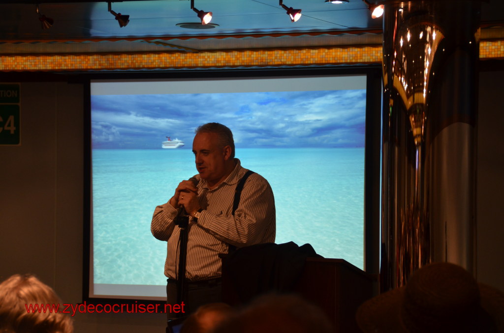 015: Carnival Magic, BC5, John Heald's Bloggers Cruise 5, Sea Day 2, Private Function, Art of Travel Photography Seminar w/ Radu, 