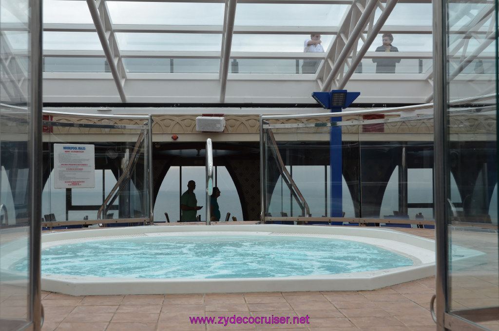 154: Carnival Legend British Isles Cruise, Dover, Embarkation, Avalon Main Pool Spa, 