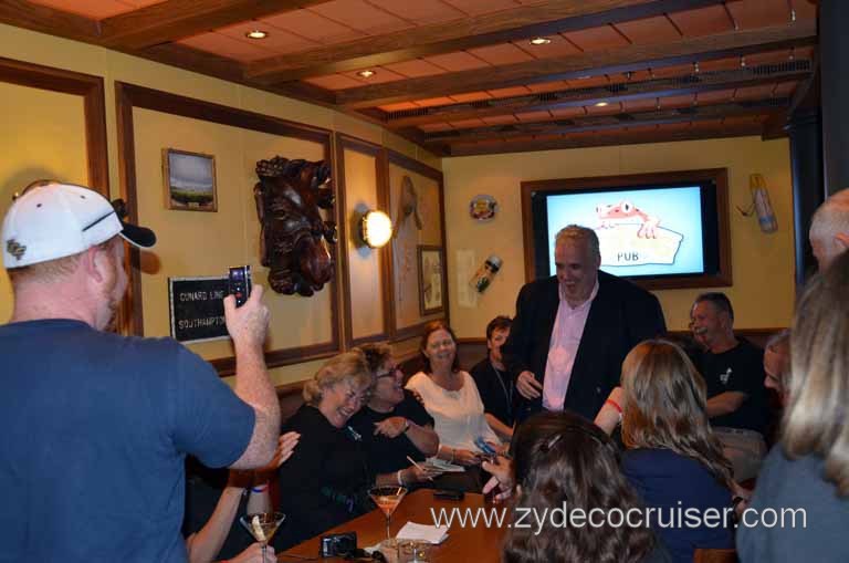 206: Carnival Magic Inaugural Voyage, Monte Carlo, Sea Day 3, Red Frog Pub, John Heald