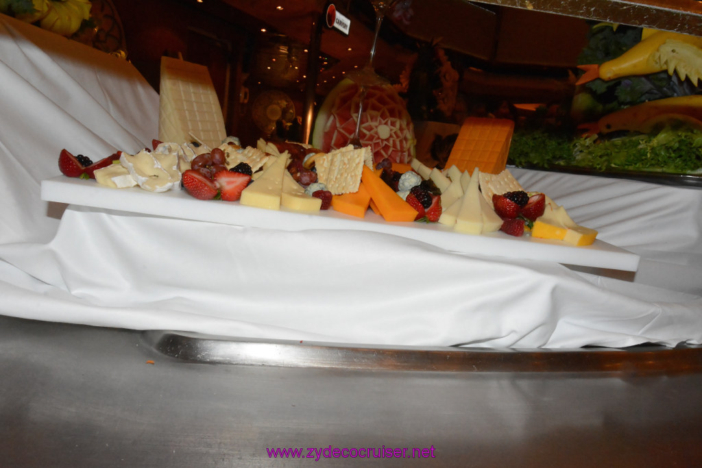 193: Carnival Triumph Journeys Cruise, Sea Day 3,  Midnight Gala Buffet, 