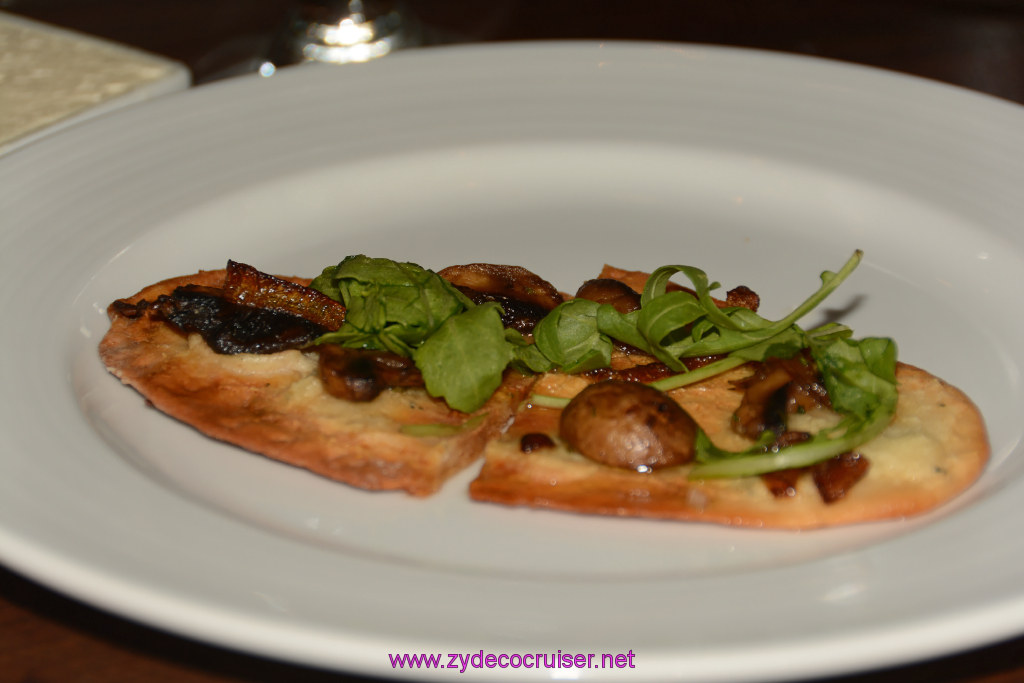 294: Carnival Triumph Journeys Cruise, Aruba, MDR Dinner, Tonight's Flatbread, 