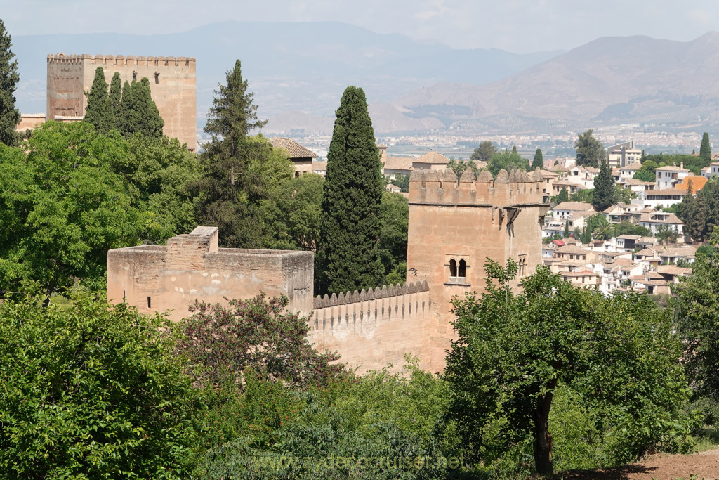 Carnival Venezia Transatlantic Cruise, Malaga, Granada, Alhambra