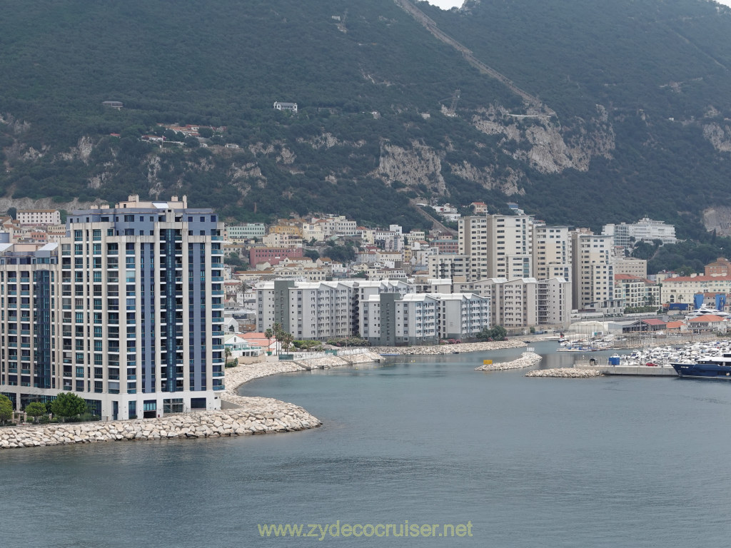 Carnival Venezia Transatlantic Cruise, Gibralter, 