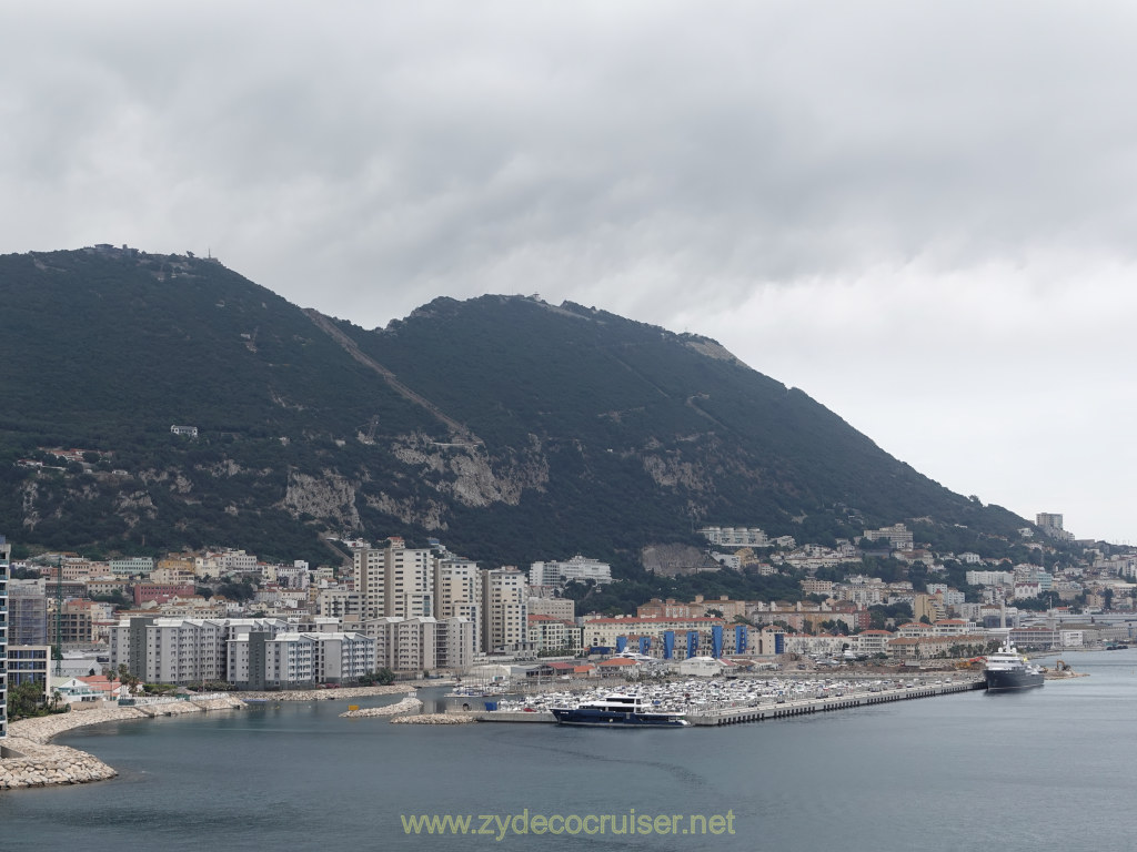 Carnival Venezia Transatlantic Cruise, Gibralter, 