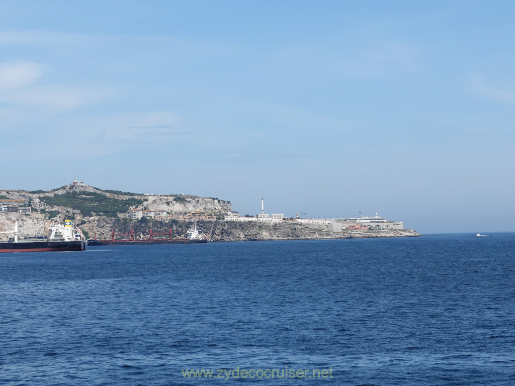 Carnival Venezia Transatlantic Cruise, Gibralter, 