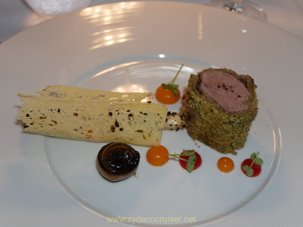 Carnival Venezia Chef's Table: Herb Crusted Lamb