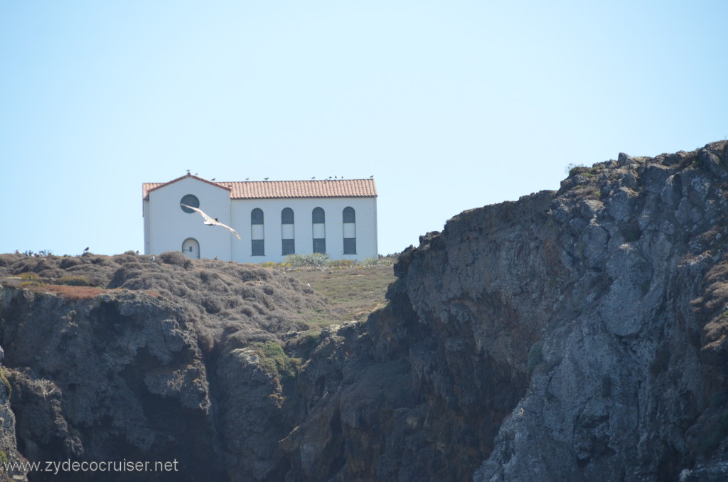 108: Island Packers, Island Wildlife Cruise, Anacapa Island, Historic Coast Guard Building