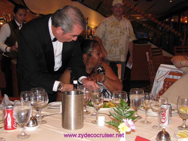 Carnival's Senior Maitre d' Ken Byrne